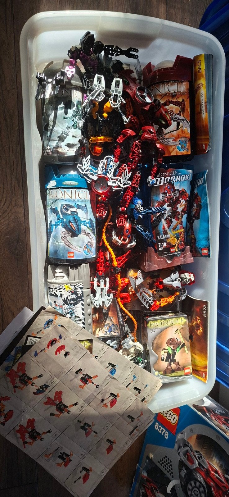 heel veel bionicle Barraki Piraka Thok, Ophalen of Verzenden