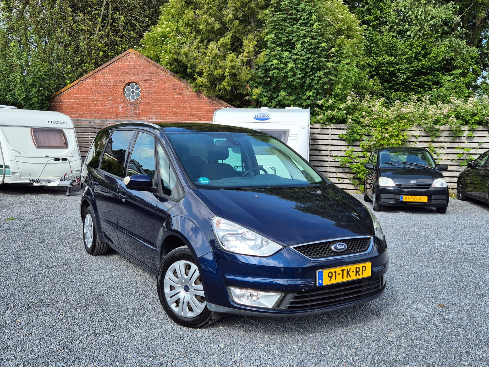 Ford Galaxy 2.0 2006 Blauw LEUKE AUTO! (VERKOCHT!)., Auto's, Ford, Voorwielaandrijving, 145 pk, 4 cilinders, Blauw