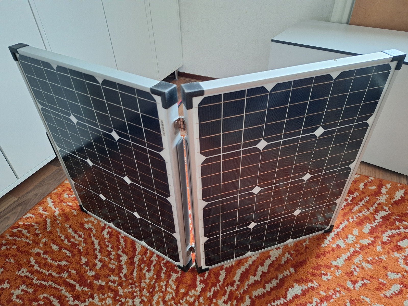 SolarXXL 100W Inklapbaar Zonnepaneel Camper/Caravan, Ophalen, Zo goed als nieuw