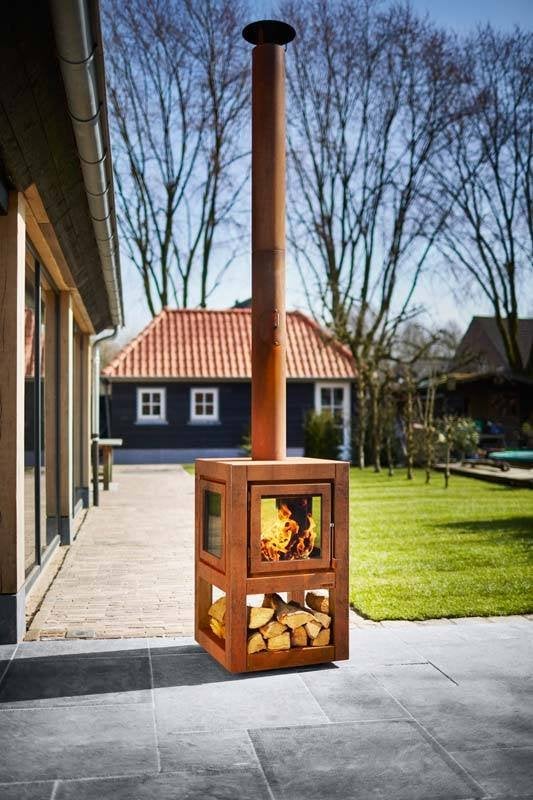 RENY QUARUBA L 4-zijdige Terraskachel, Ophalen of Verzenden, Nieuw