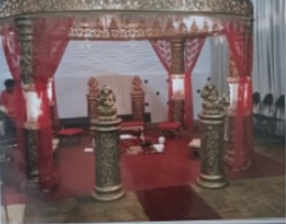 Mandap, Ophalen