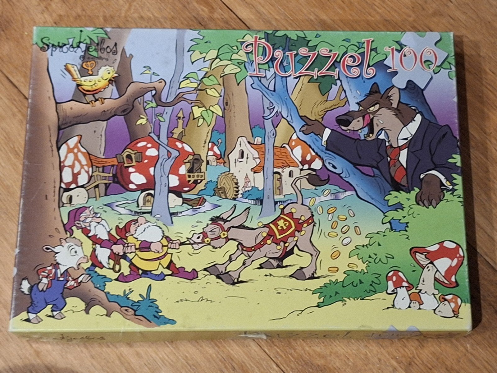 Sprookjesbos Puzzel 100 stukjes, Verzamelen, Ophalen of Verzenden, Zo goed als nieuw, Overige typen