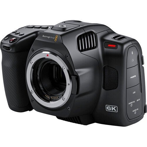 Blackmagic Pocket Cinema Camera 6K Pro - zgan (zonder lens), Harde schijf, Minder dan 8x, Zo goed als nieuw, Camera