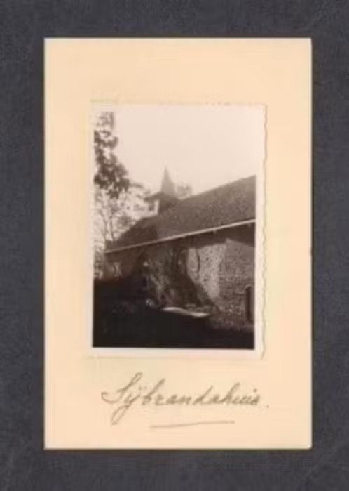 Foto Sijbrandahuis Kloosterkapel Kerk Jaren 30., Foto, Ophalen of Verzenden, Zo goed als nieuw, Gebouw