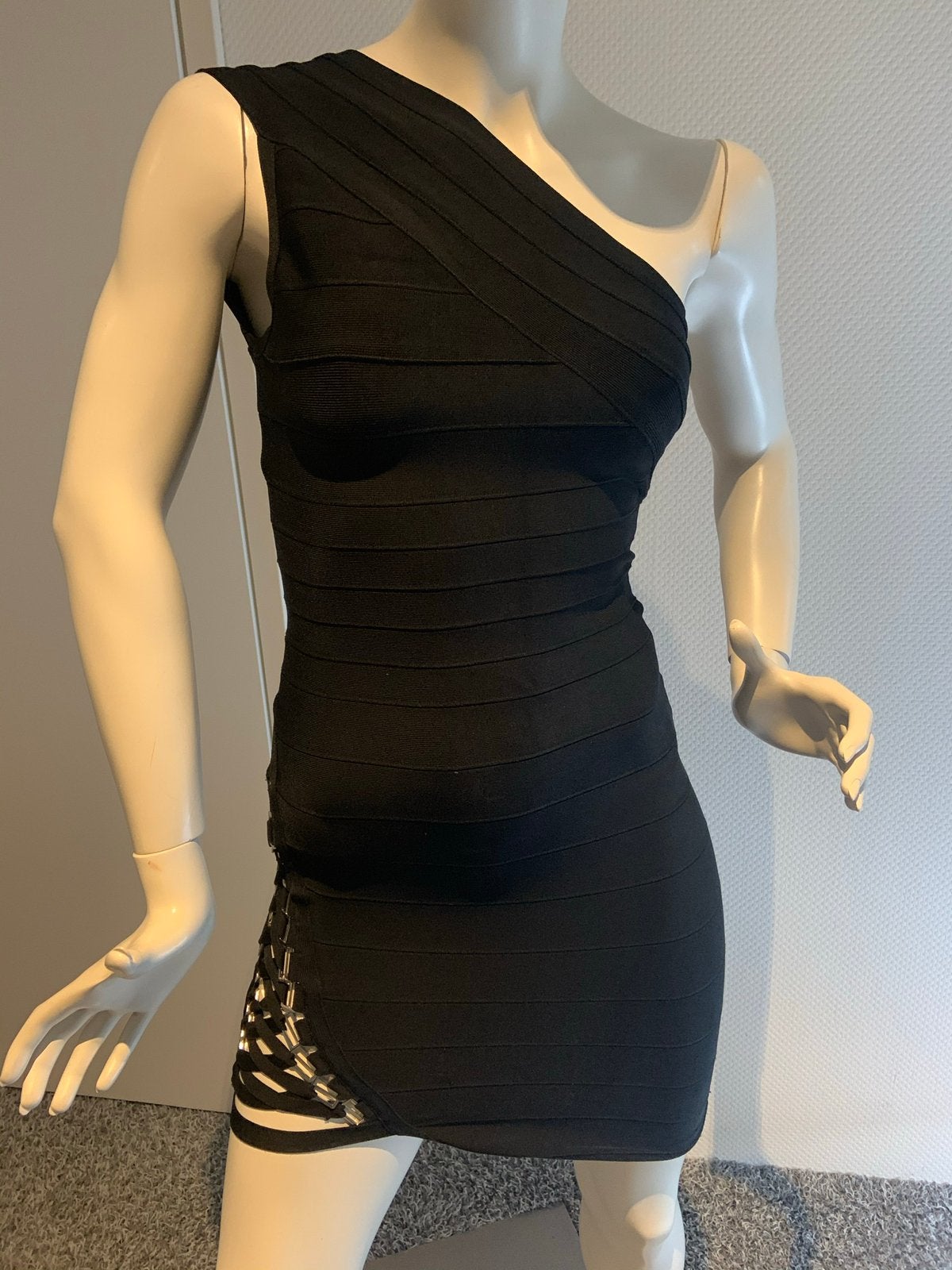 Jurkje met aparte zijkant maat m, Kleding | Dames, Maat 38/40 (M), ., Zwart, Ophalen of Verzenden