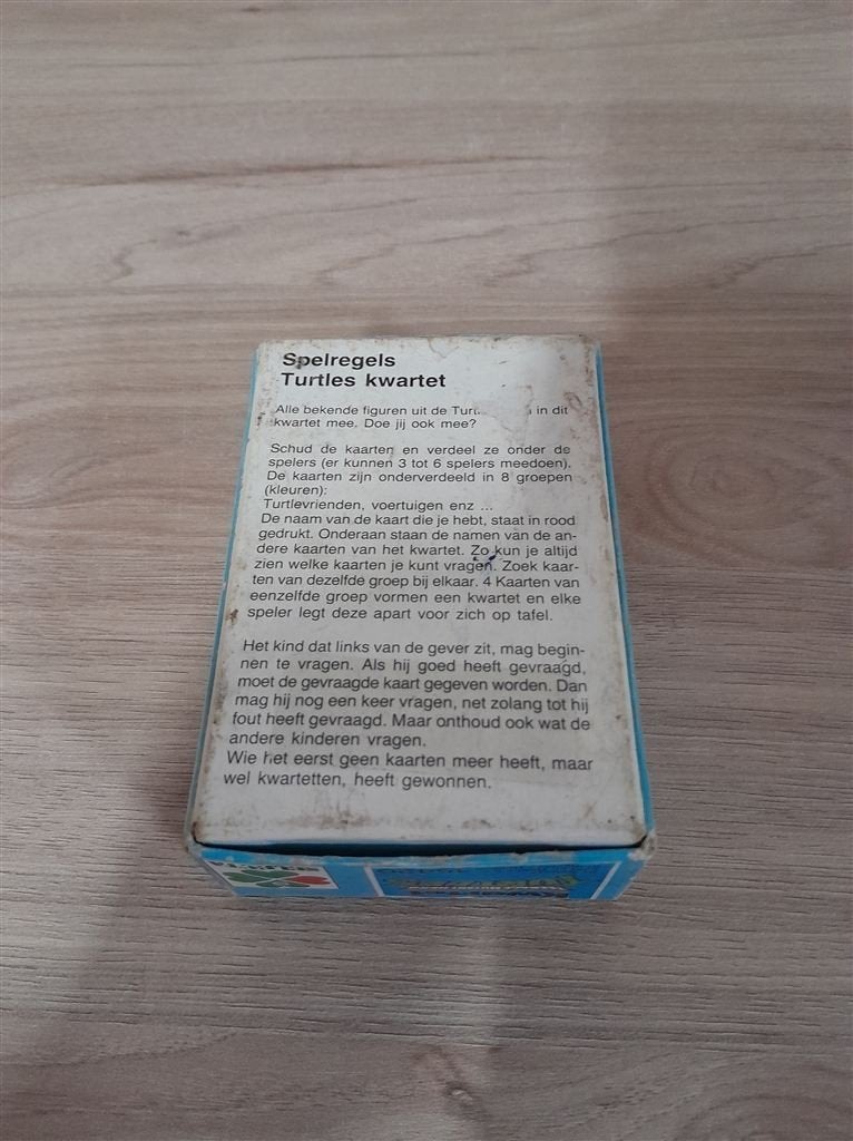 Kwartet - Teenage mutant hero turtles - s3648, Verzenden, Zo goed als nieuw
