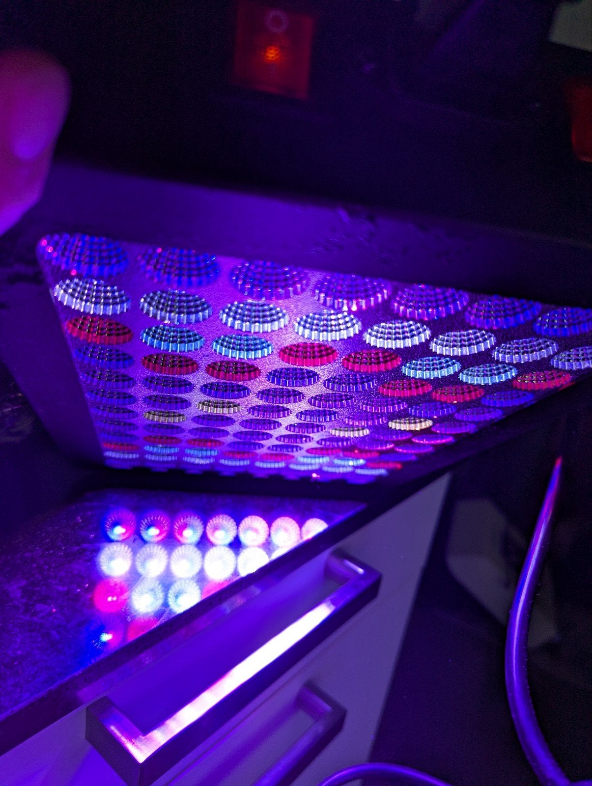 Bestva 1000W LED kweeklamp/grow light — full spectrum, Ophalen