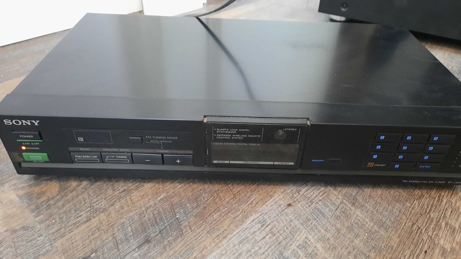 Sony fm Stereo / FM-AM Tuner ST JX430L, Audio, Tv en Foto, Ophalen of Verzenden, Gebruikt