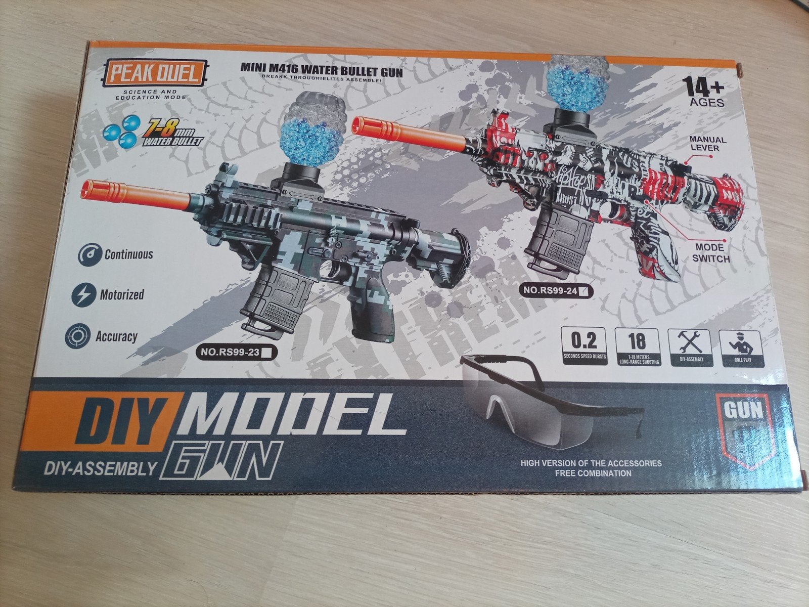 orbeez water bullet gun, Ophalen of Verzenden, Nieuw