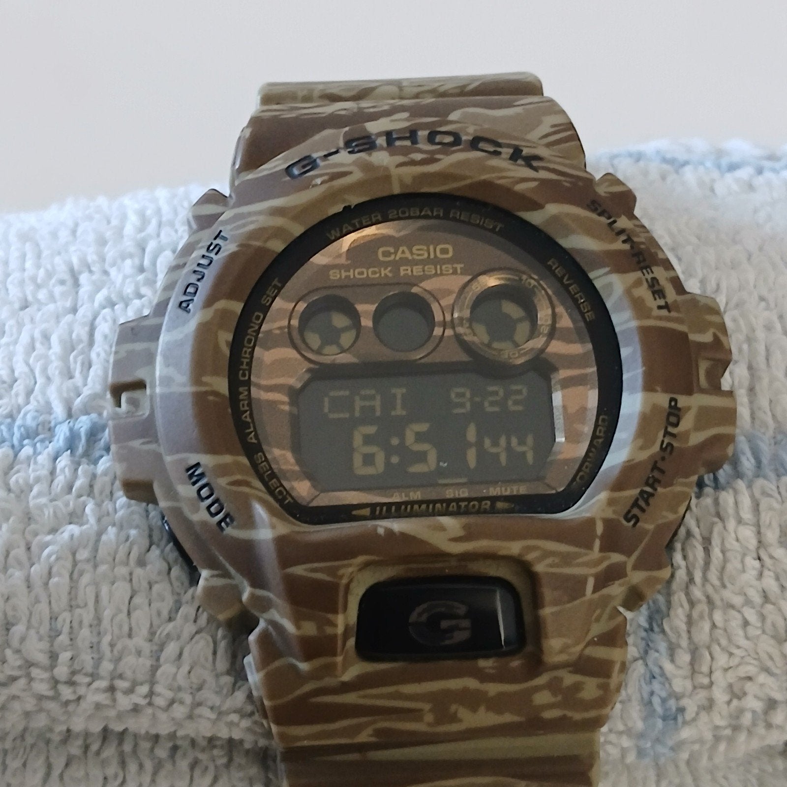 €40 Casio G-Shock GD-X6900CM Camouflage Polshorloge, Ophalen, Landmacht, Nederland