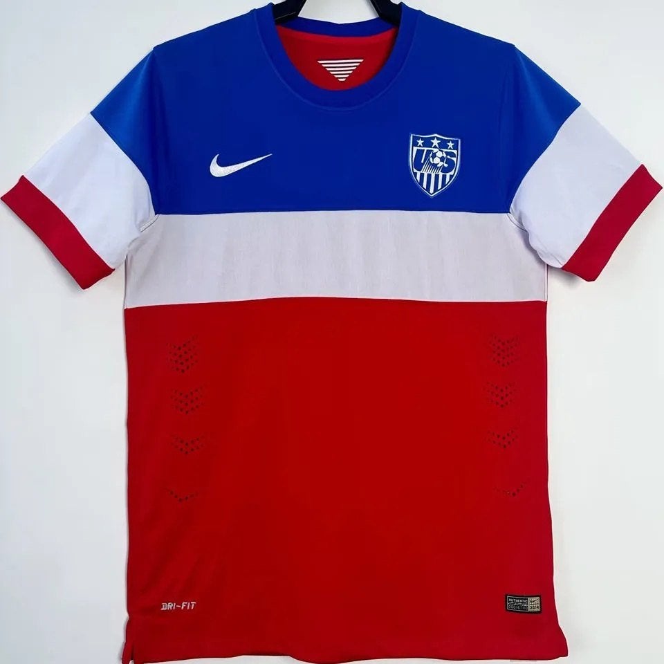 Verenigde Staten uit shirt retro 2014 | Nieuw + Bedrukking, Verzenden, Nieuw, Shirt