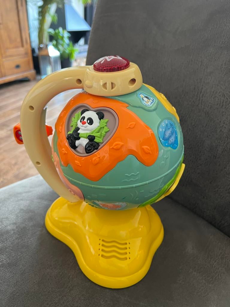 VTech Baby Globe Interactieve Wereldbol voor Baby's, Ophalen of Verzenden, Zo goed als nieuw, 6 maanden tot 2 jaar