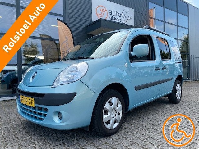 Renault Kangoo Family 3+1 Rolstoelauto 1.6-16V Expression (N, Stof, Gebruikt, Beige, Blauw