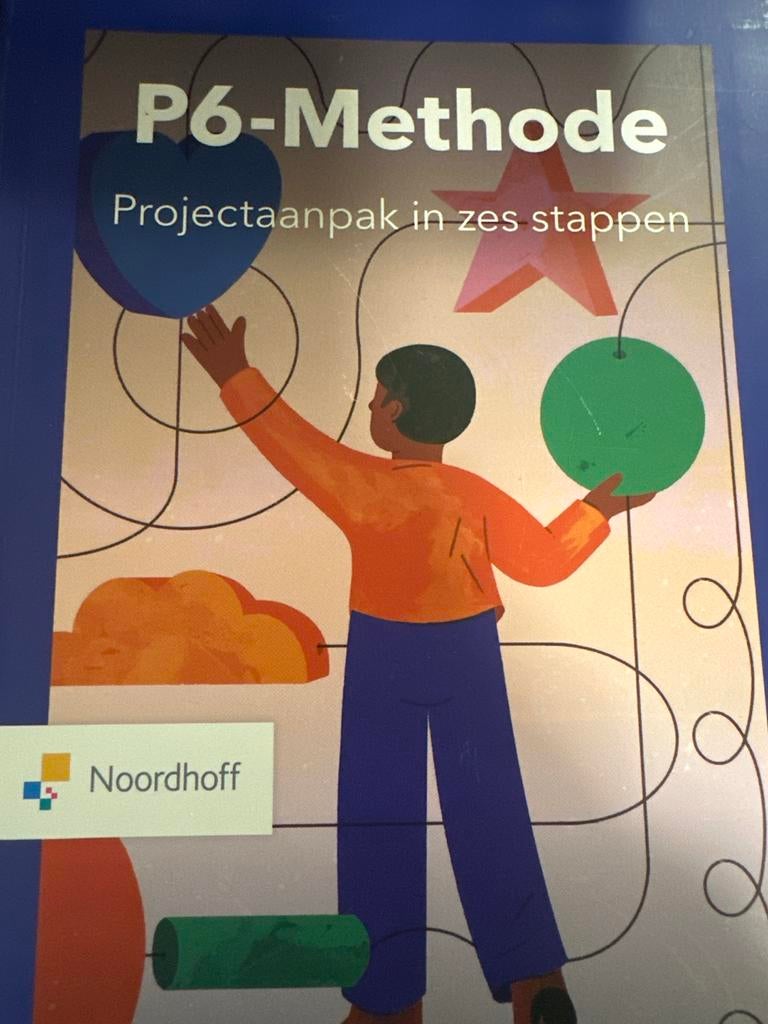 P6-Methode Projectaanpak in zes stappen Noordhoff, Ophalen, Zo goed als nieuw, HBO