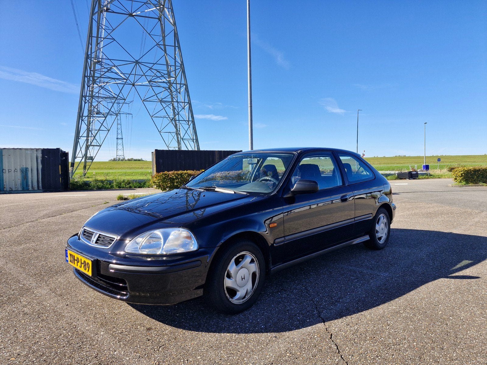 Honda Civic 1.4iS 1998 Zwart, Voorwielaandrijving, 31 €/maand, 4 cilinders, 1396 cc