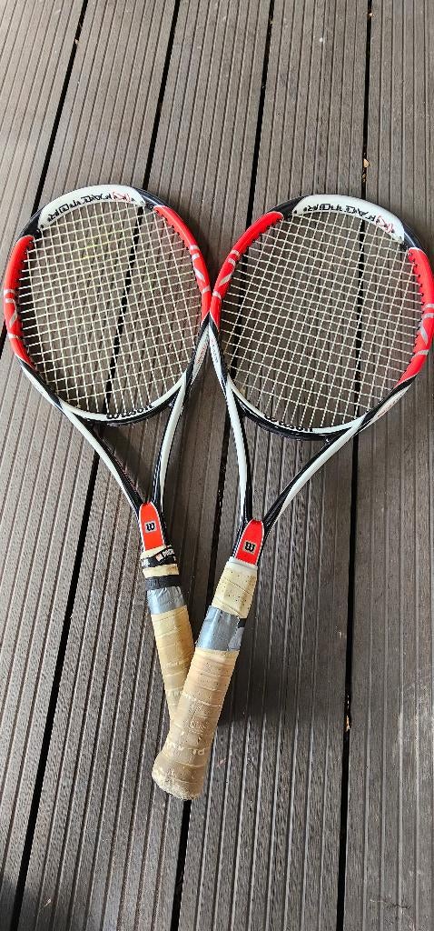Wilson K factor tennisrackets, Gebruikt, Ophalen of Verzenden, Wilson, Racket
