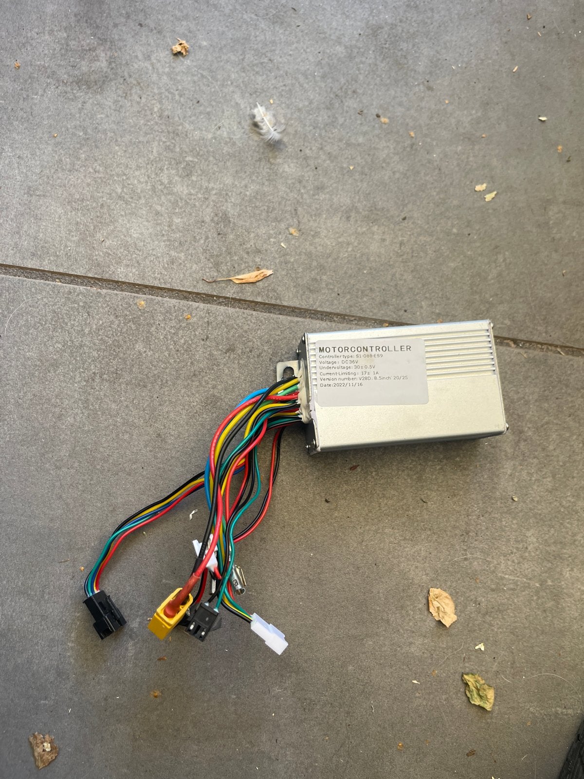 Motorcontroller S1-088-ES9 36V voor E-bike/Fatbike, Fietsen en Brommers, Fietsonderdelen, Overige materialen, Zo goed als nieuw