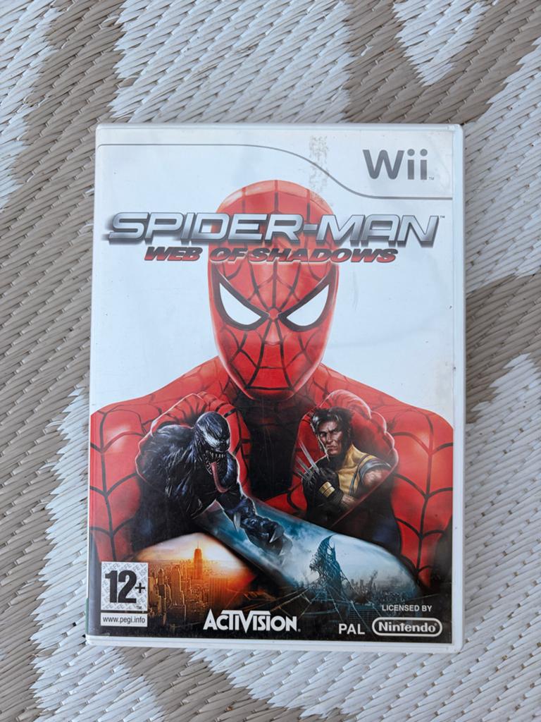Spider-Man: Web of Shadows - Nintendo Wii (PAL), Avontuur en Actie, Gebruikt, 1 speler, Ophalen of Verzenden