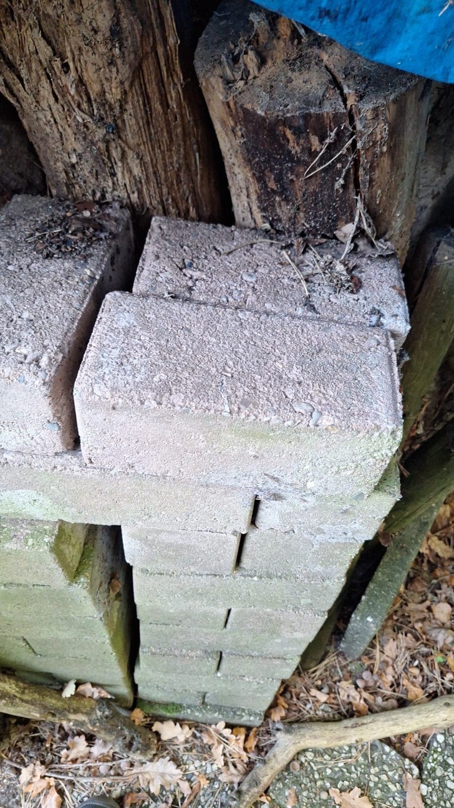 36 gebruikte betonnen stenen, Ophalen, Gebruikt, Beton, Overige typen