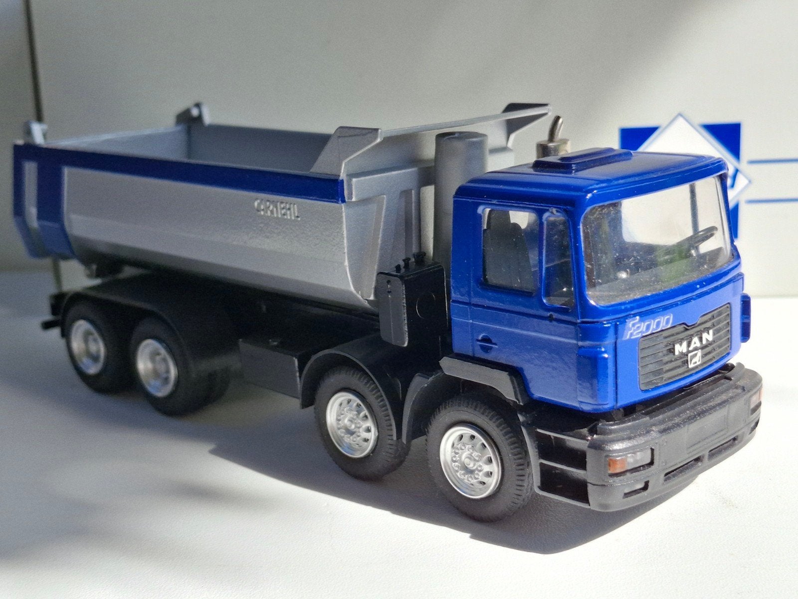 MAN 4AS CARNEHL KIPPER 1:50, Ophalen of Verzenden, Zo goed als nieuw, Bus of Vrachtwagen, Overige merken