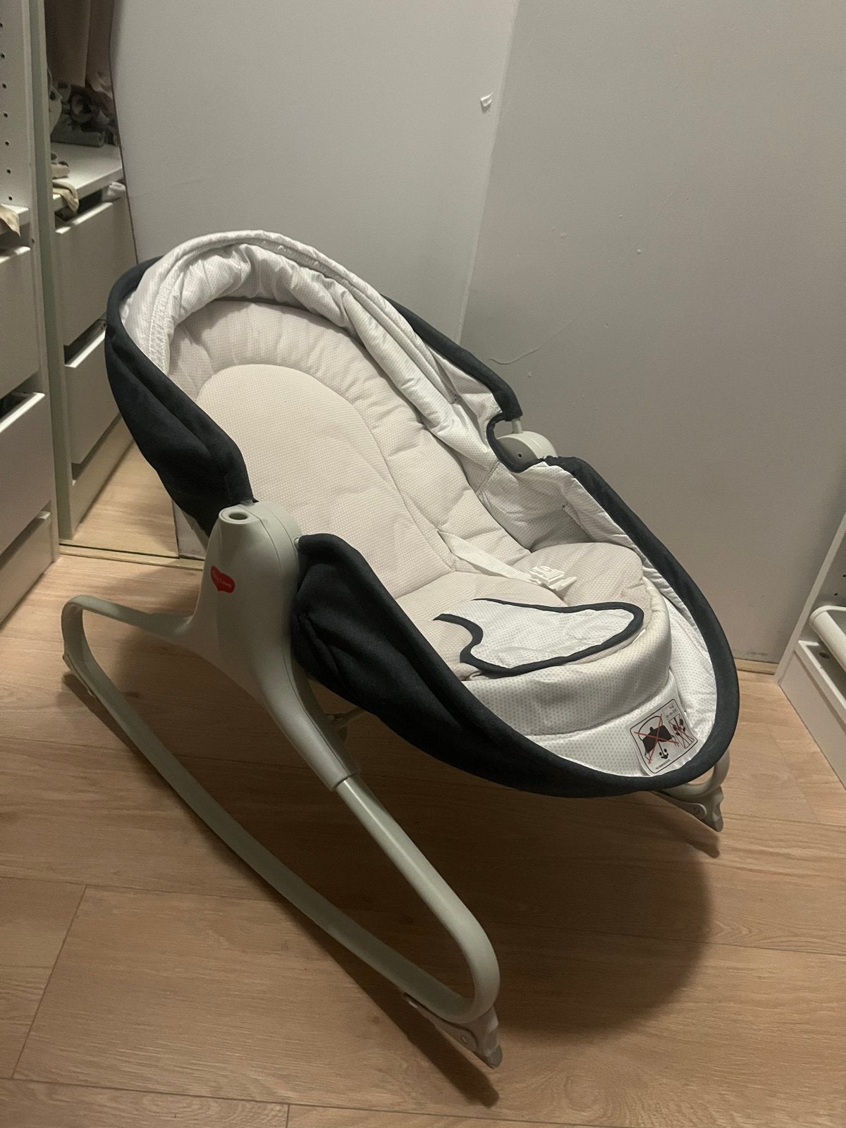 Gratis Wipstoel/Schommelstoel voor baby, Gebruikt, Wipstoel, Met gordel(s) of riempje(s), Ophalen