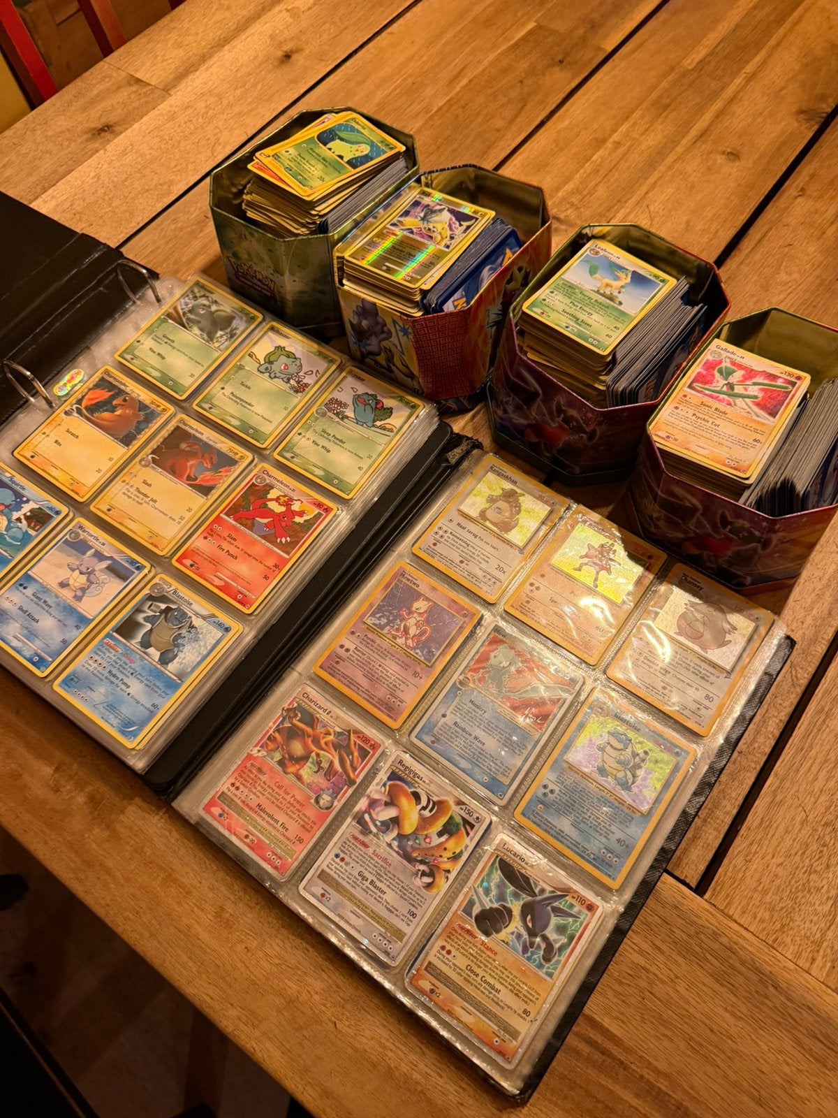 Oude pokemon collectie (zeldzaam), Hobby en Vrije tijd, Ophalen of Verzenden, Gebruikt, Meerdere kaarten, Foil