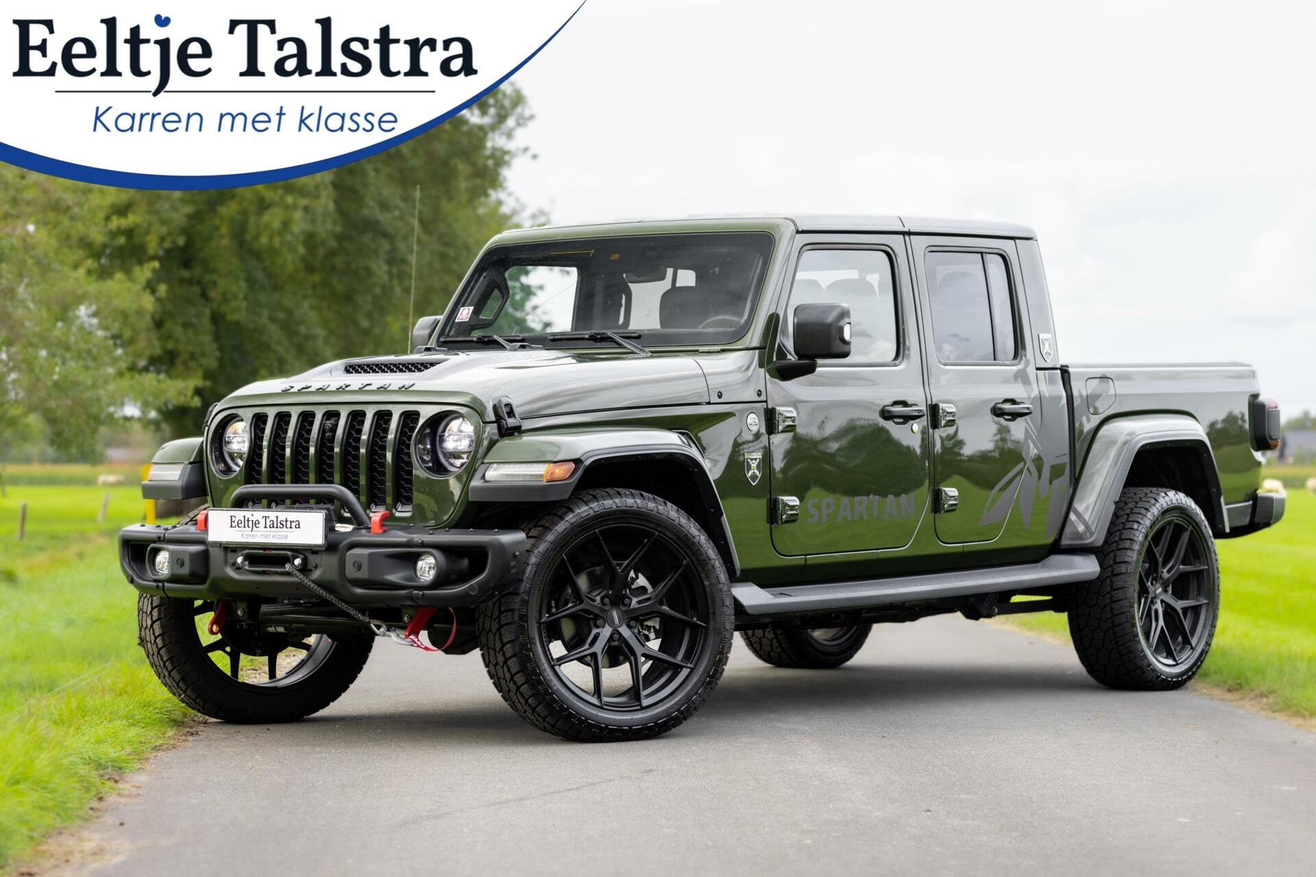 Jeep Gladiator 3.0 V6 CRD 264 pk SPARTAN|Grijs kenteken|, Leder, Bedrijf, Diesel, 2 stoelen