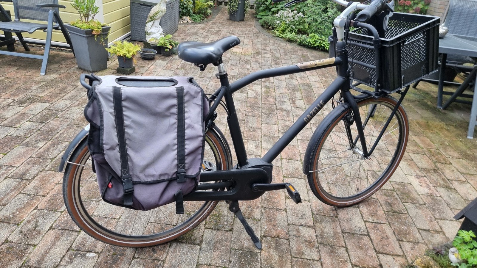Gazelle Heavy Duty NL E-Bike C7 HMB 59 cm, Ophalen, Gebruikt