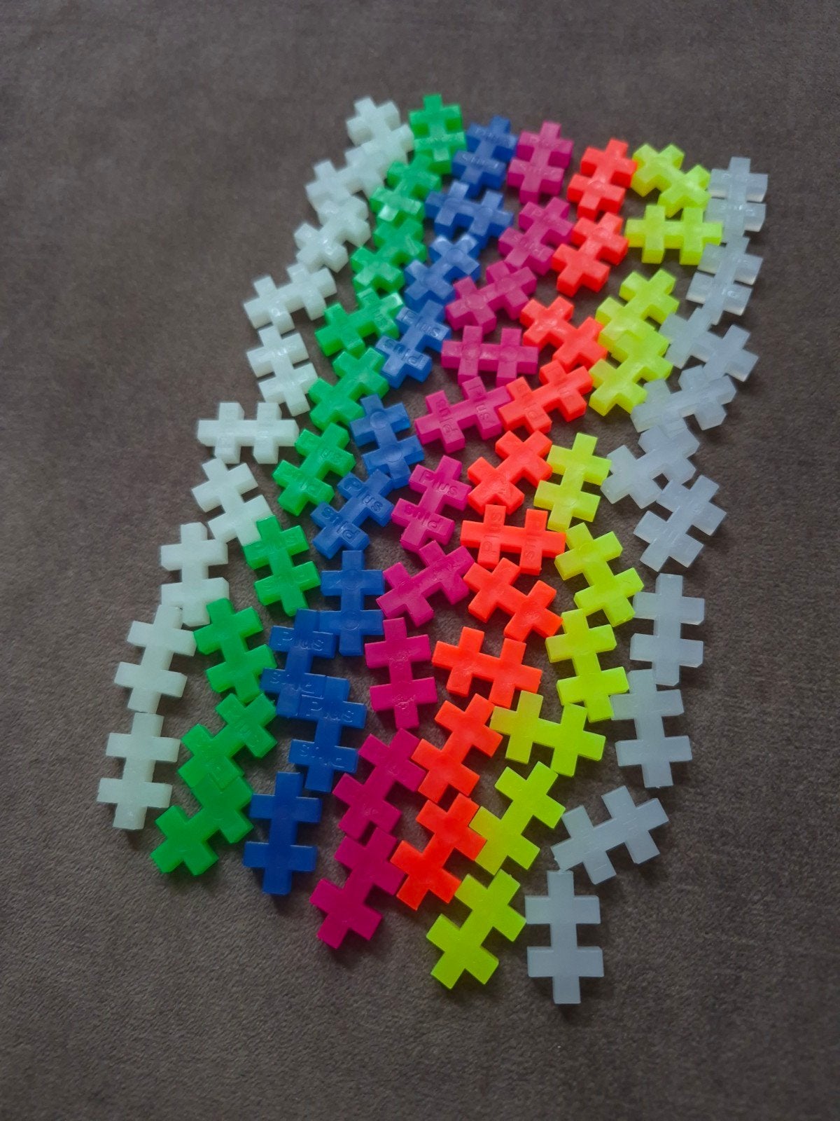 Plus-Plus Glow in the Dark Bouwblokjes - Diverse Kleuren, Ophalen of Verzenden, Zo goed als nieuw, Overige merken