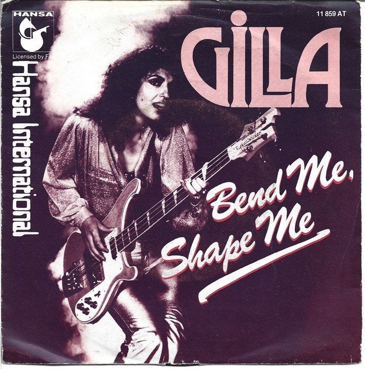 Gilla - Bend me, shape me uit 1978, Verzenden, Gebruikt, Pop