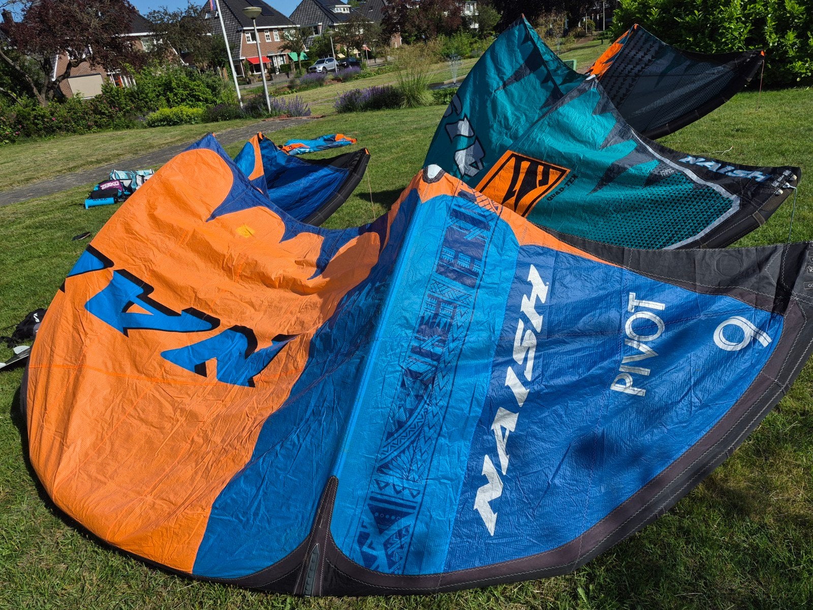 Naish Pivot 9m S25 + Torque ATB Bar, Gebruikt, 9 m², Geen board, Ophalen of Verzenden