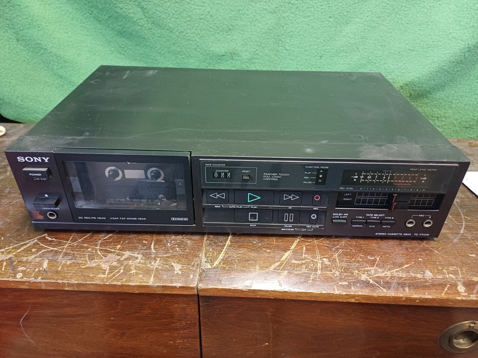 sony cassettedeck TC FX210, Ophalen of Verzenden
