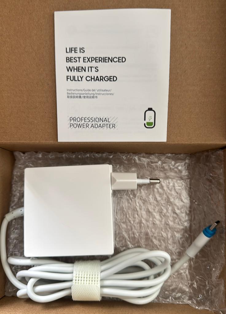 PRIMELECT USB-C Oplader - 65W Professional Power Adapter, Computers en Software, Laptop-opladers, Ophalen, Nieuw
