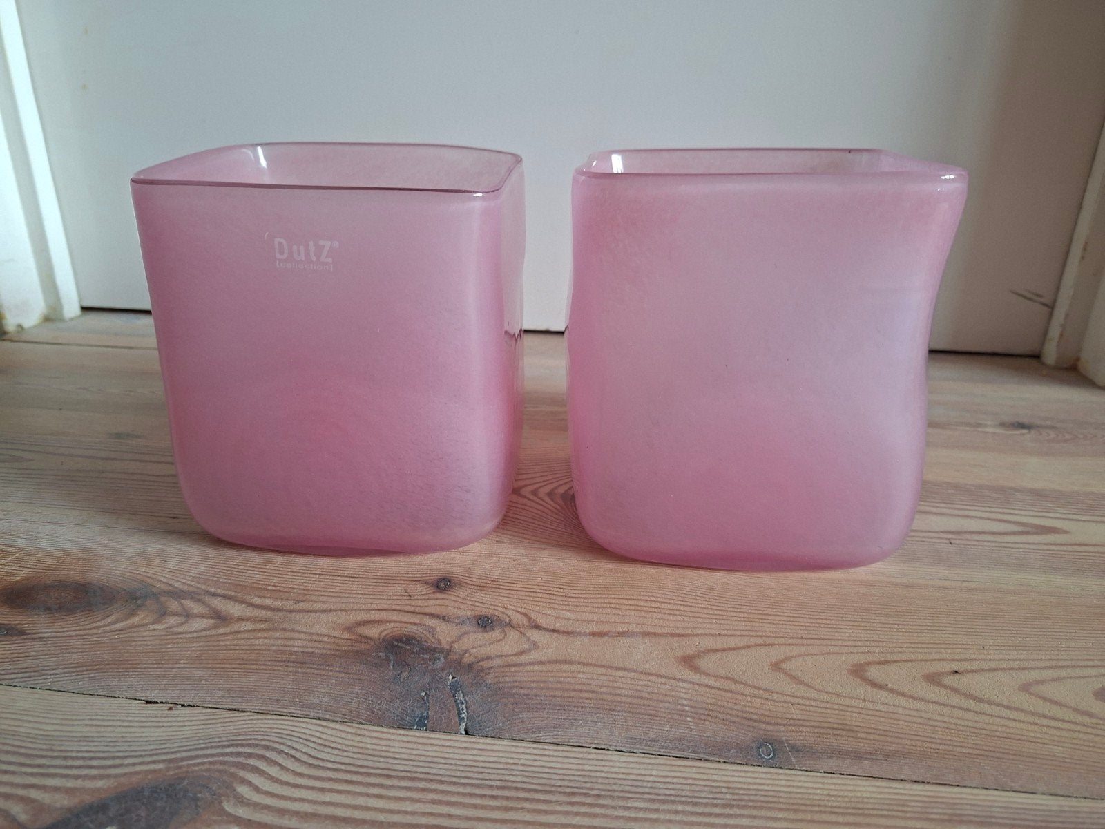 Vazen bloempotten merk Dutz, Overige kleuren, Ophalen of Verzenden, Minder dan 50 cm, Glas