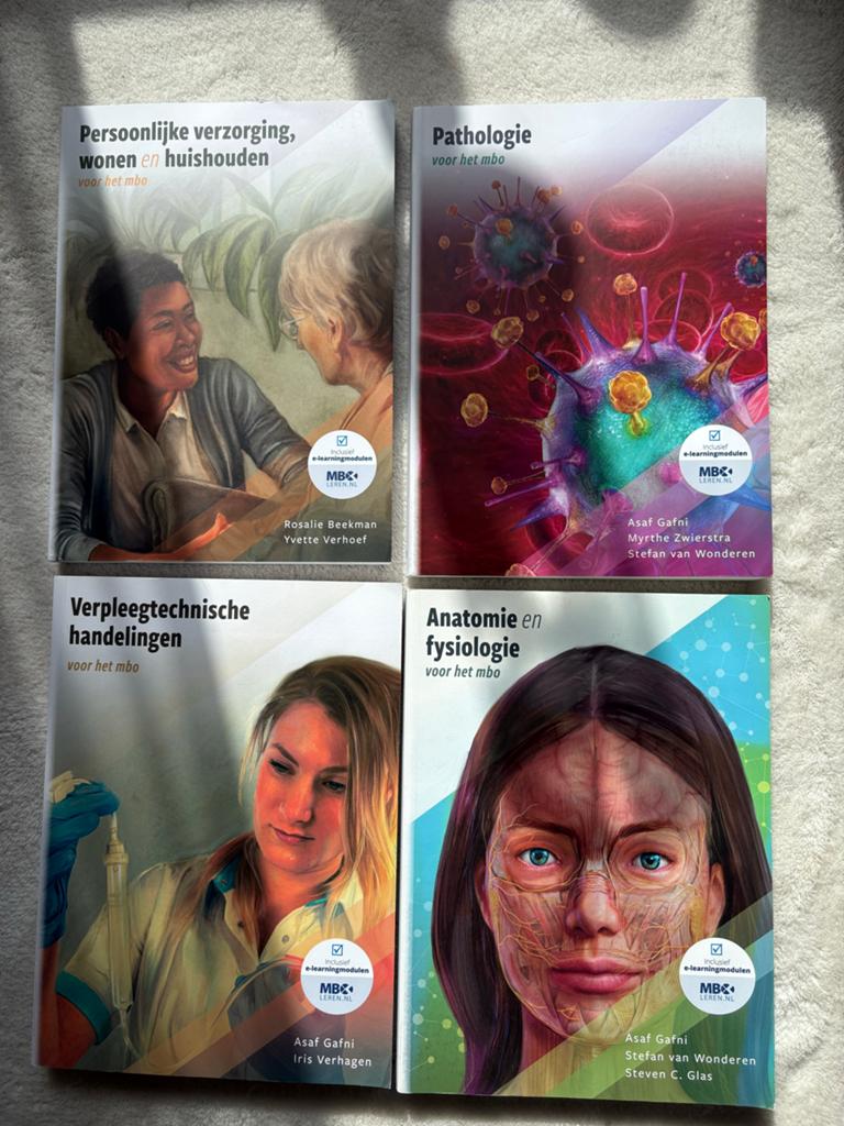 MBO Boeken ExpertCollege: Anatomie, Pathologie, Verpleegkund, Boeken, Ophalen of Verzenden, Beta, Zo goed als nieuw, MBO