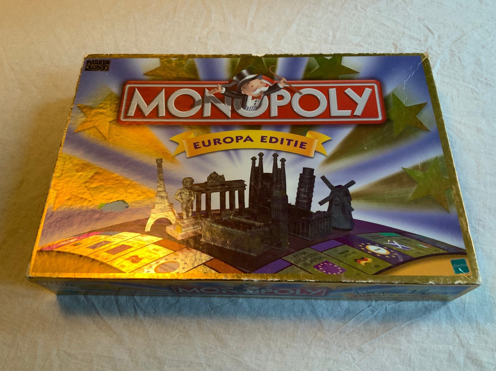 Monopoly Europa, Een of twee spelers, Ophalen of Verzenden, Gebruikt, Parker