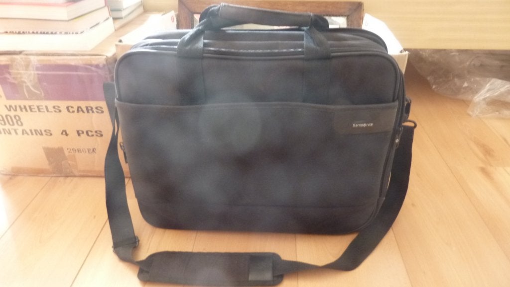 zo goed als nieuwe Samsonite schoudertas, Ophalen of Verzenden, Zo goed als nieuw, Zwart, Overige merken
