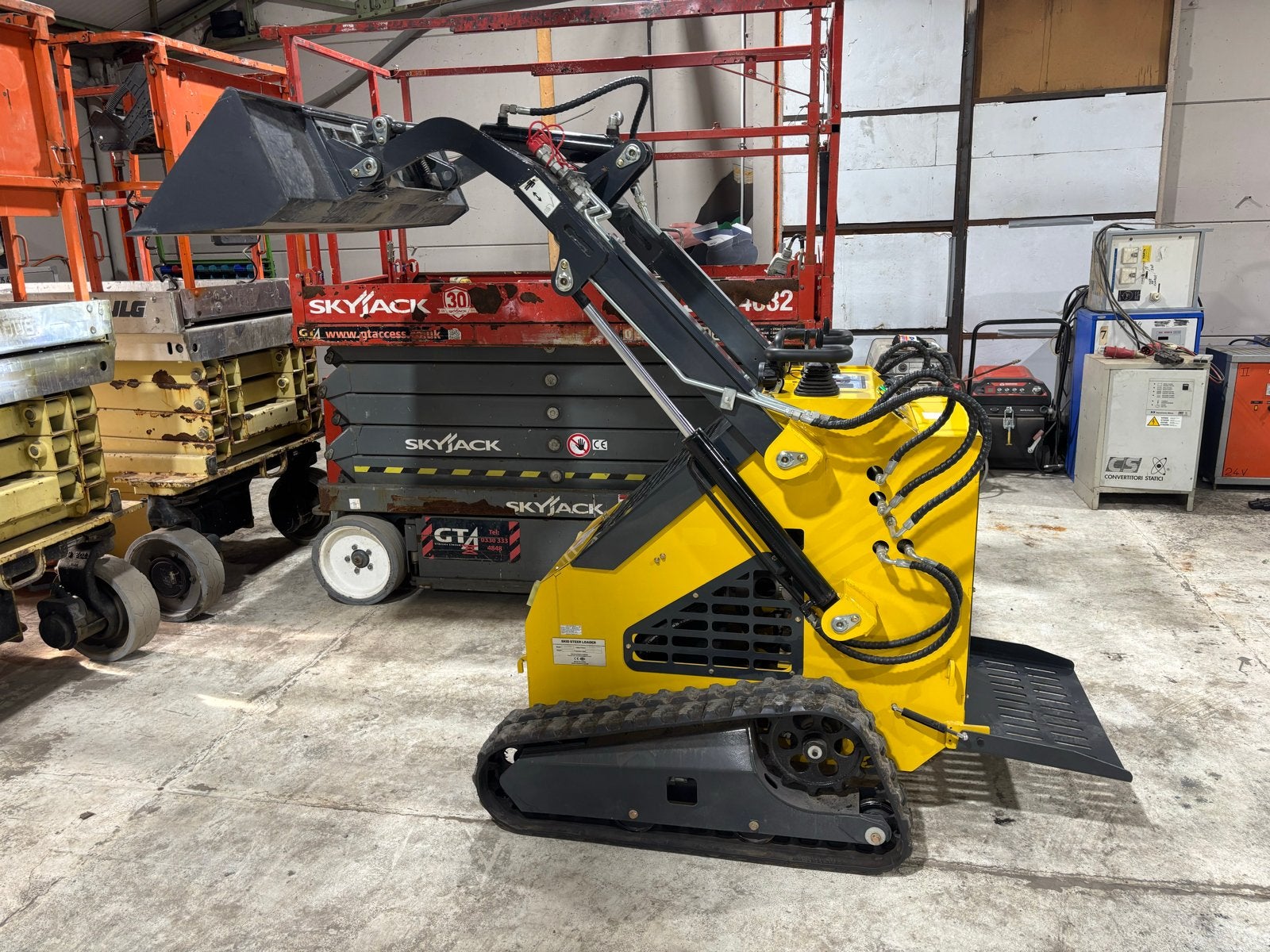 ZJG Skid Steer Loader - Compacte en Krachtige Minilader, Ophalen