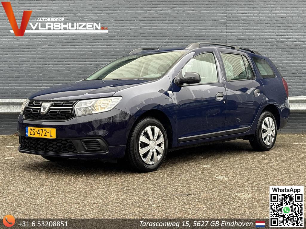Dacia Logan MCV 0.9 TCe Ambiance | Airco | APK 07-2027 |, Auto's, Voorwielaandrijving, 898 cc, Stof, Blauw