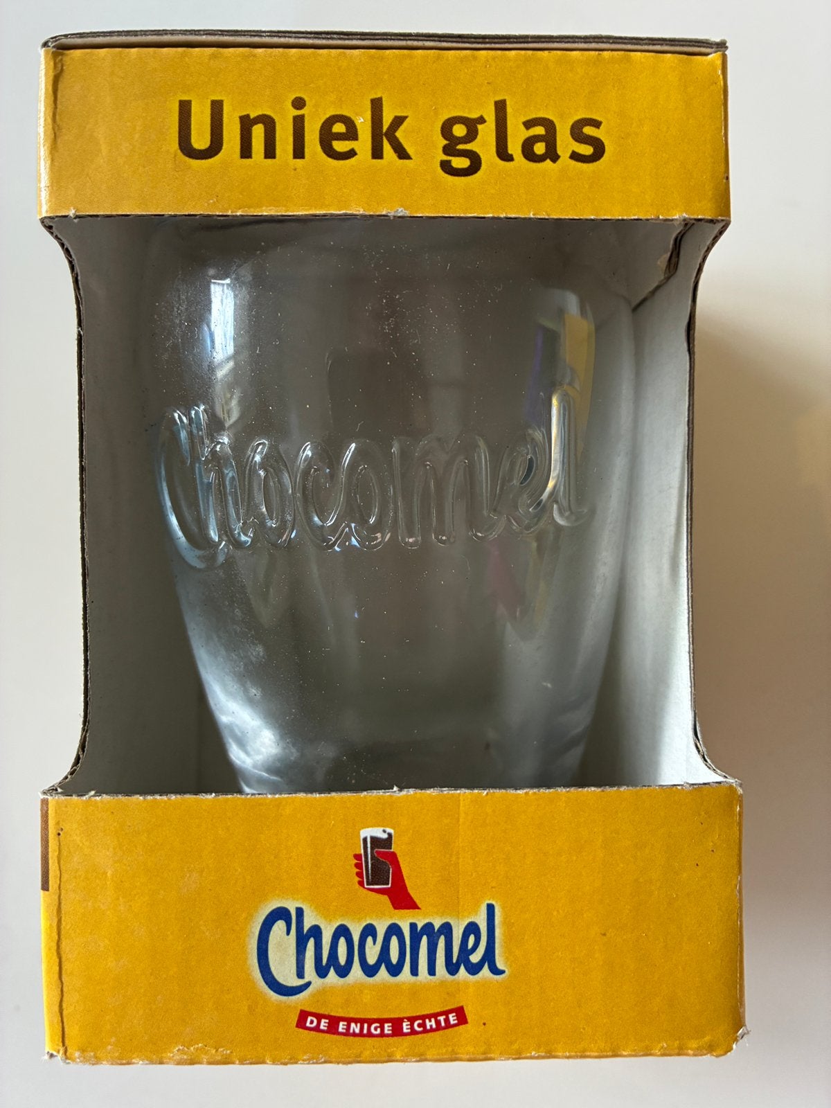 Chocomelglas Nutricia 2x in originele verpakking NIEUW, Ophalen, Zo goed als nieuw, Overige typen