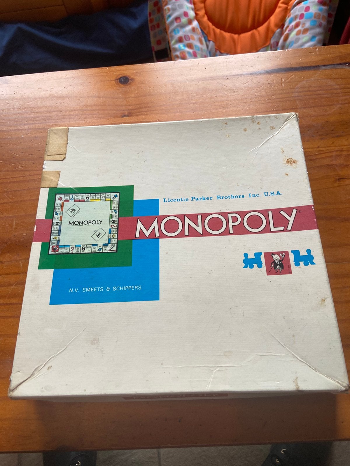 Monopoly guldens mist een huisje en een pion, Drie of vier spelers, Ophalen of Verzenden, Gebruikt