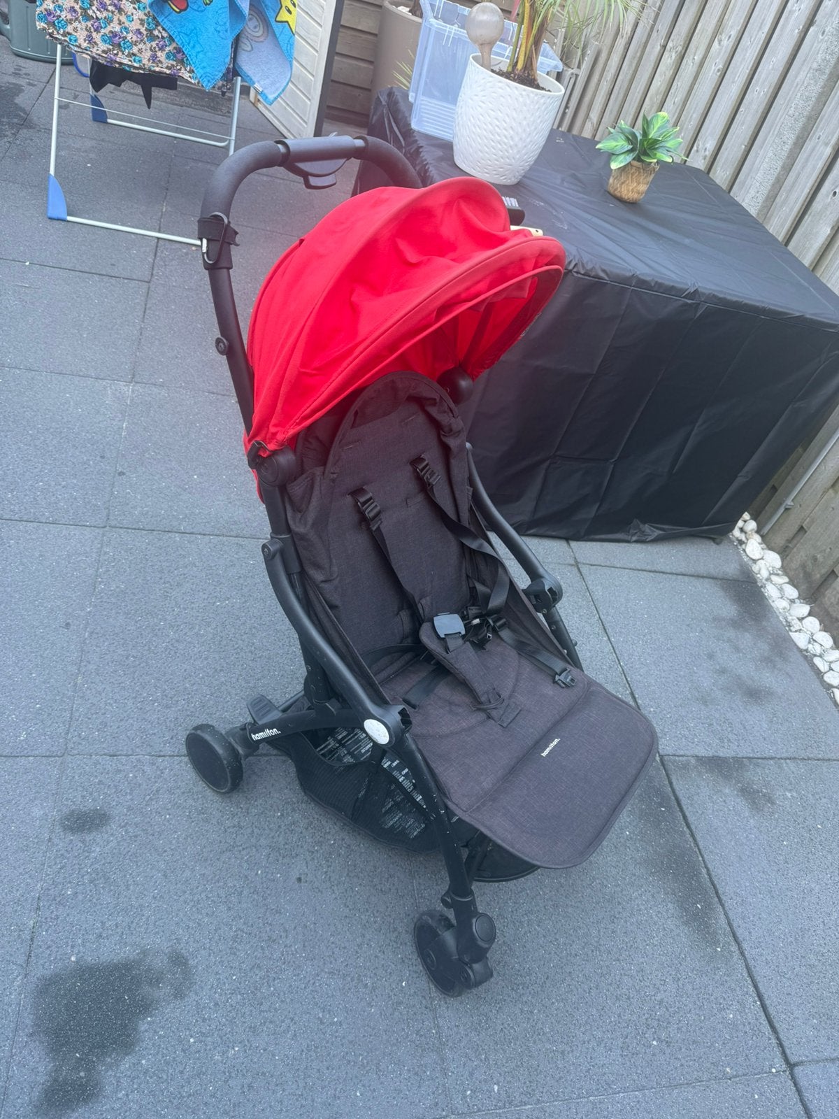Hamilton Buggy, Ophalen, Gebruikt