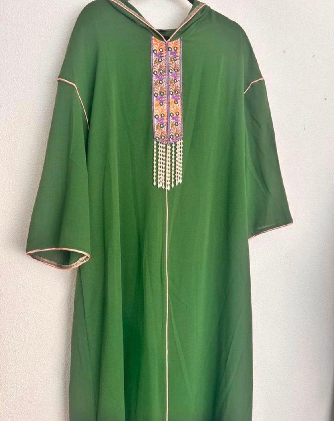 Nieuwe Marokkaanse djelaba jalaba kaftan caftan l/xl, Kleding | Dames, Ophalen of Verzenden, Nieuw, Maat 46/48 (XL) of groter