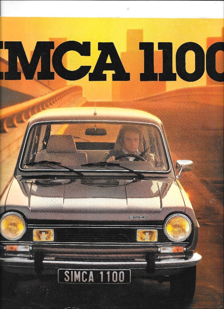 SIMCA 1100, Ophalen of Verzenden, Gelezen, Overige merken