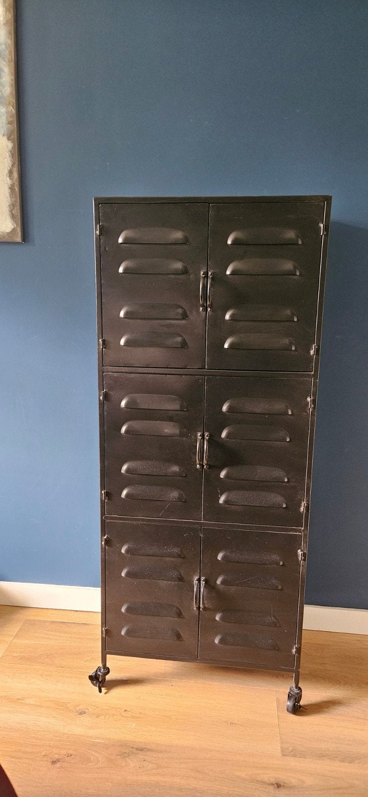 Leuke en nette Woood lockerkast, Huis en Inrichting, Kasten | Lockerkasten, Ophalen, Zo goed als nieuw