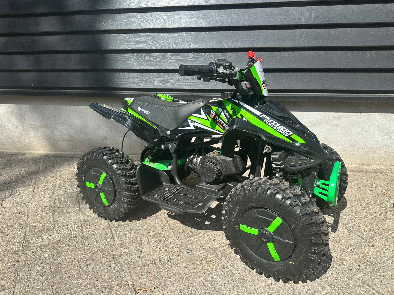 Nitro Python Basic 49cc quad, Ophalen, Zo goed als nieuw