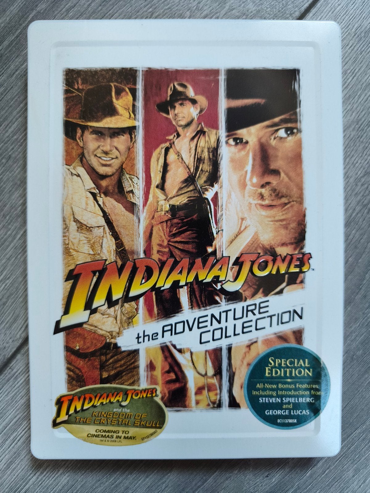 Indiana Jones the adventure collection steelbook special ed, Ophalen of Verzenden