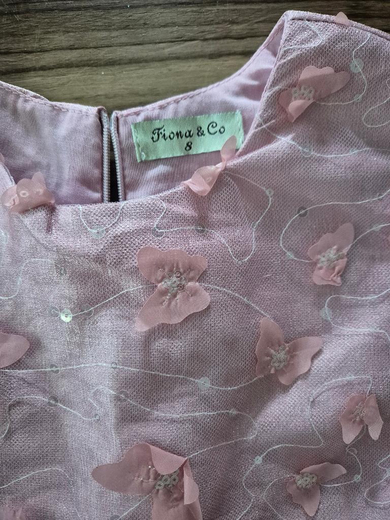 Meisjesjurk maat 122 voor €10,-, Kinderen en Baby's, Kinderkleding | Maat 122, Ophalen of Verzenden, Zo goed als nieuw, Meisje
