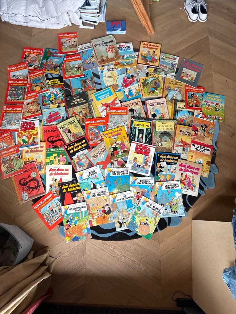 Grote collectie stripboeken - Ouderwets en waardenvol, Meerdere stripboeken, Ophalen of Verzenden, Gelezen