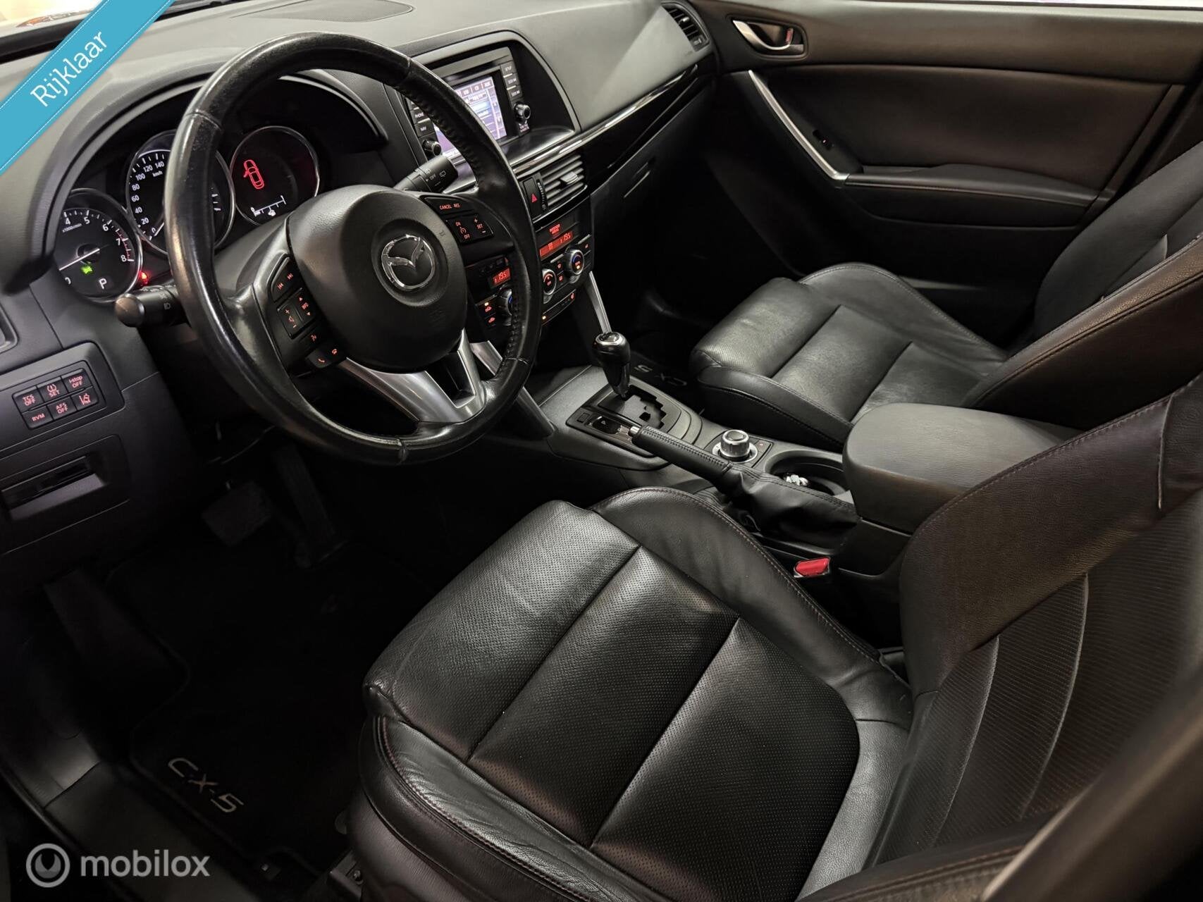 Mazda CX-5 2.0 GT-M 4WD|Automaat|Leder|Camera|Cruise|Xenon|, Automaat, 4 cilinders, 160 pk, Zwart